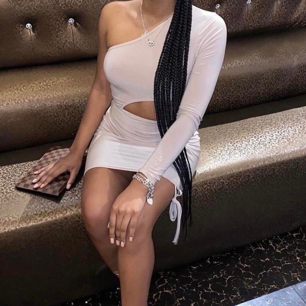 One Shoulder Bodycon Dress